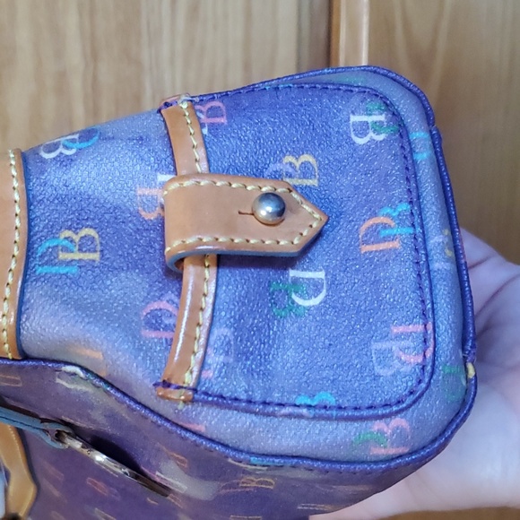 Dooney and Bourke purple purse - Picture 7 of 13